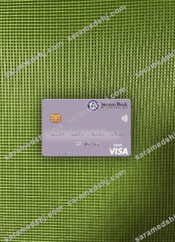 Pakistan Meezan Bank Limited visa debit card photolook front